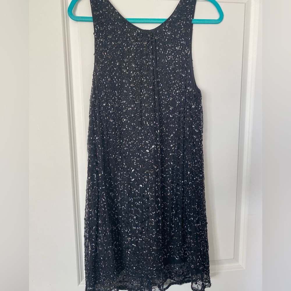 Vintage Hannah Jo beaded dress size L